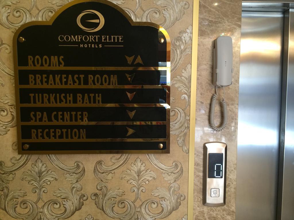 Comfort Elite Hotels Sultanahmet Istanbulská provincie Exteriér fotografie