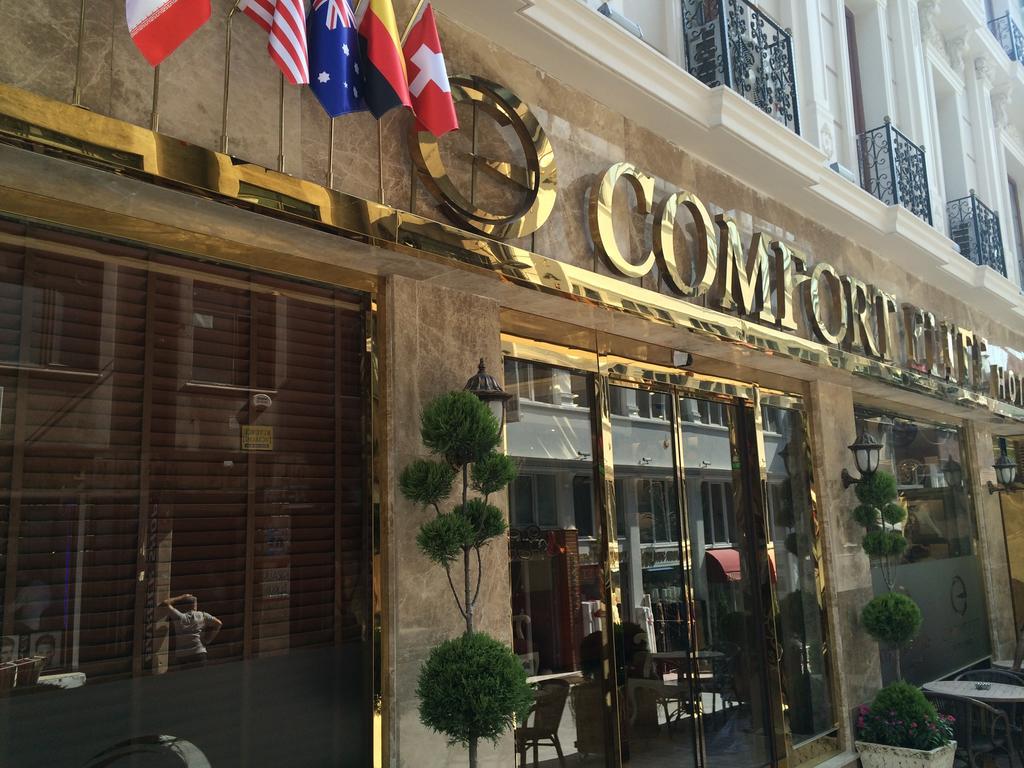 Comfort Elite Hotels Sultanahmet Istanbulská provincie Exteriér fotografie
